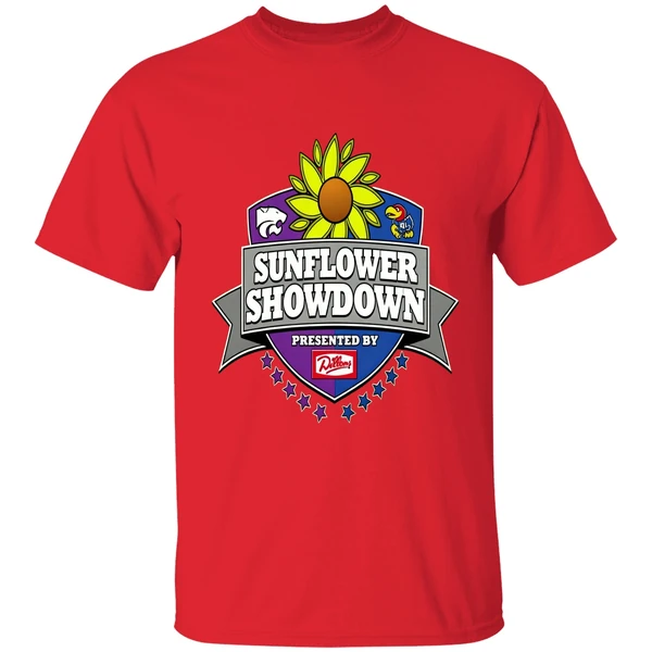 Sunflower Showdown 2022 Kansas Jayhawks Vs K State Wildcats Shirt - Image 6