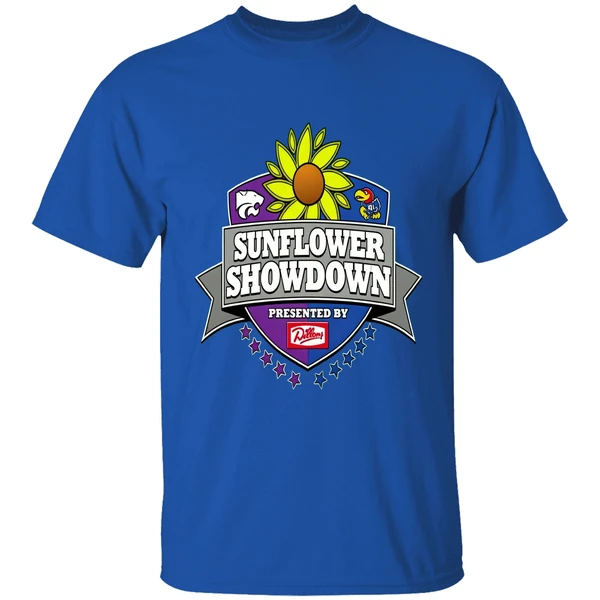 Sunflower Showdown 2022 Kansas Jayhawks Vs K State Wildcats Shirt - Image 7