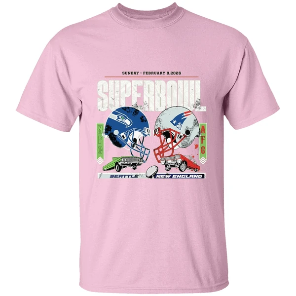 Super Bowl Lx Seahawks Vs Patriots February 8th 2026 Levis Stadium Santa Clara Shirt - Image 3