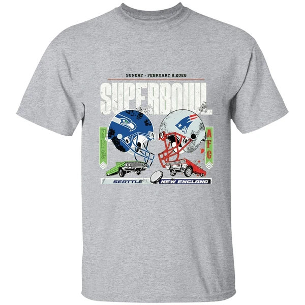 Super Bowl Lx Seahawks Vs Patriots February 8th 2026 Levis Stadium Santa Clara Shirt - Image 9