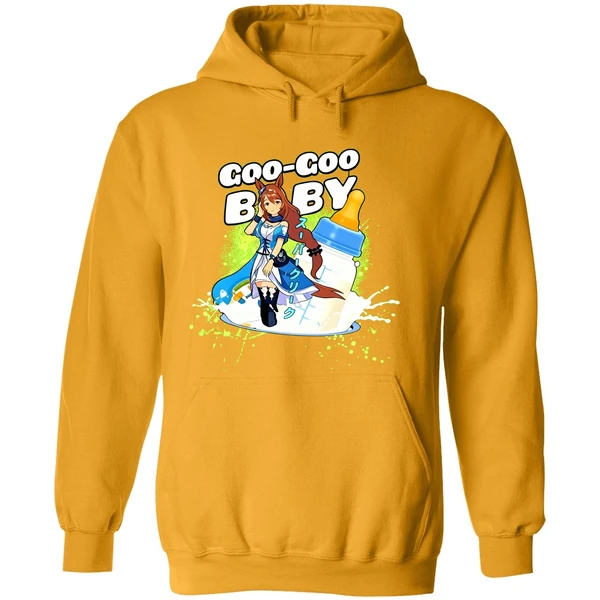 Super Creek Uma Musume Pretty Derby Goo Goo Baby Milk Bottle Hoodie