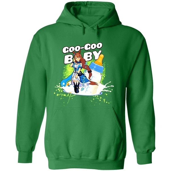 Super Creek Uma Musume Pretty Derby Goo Goo Baby Milk Bottle Hoodie - Image 2