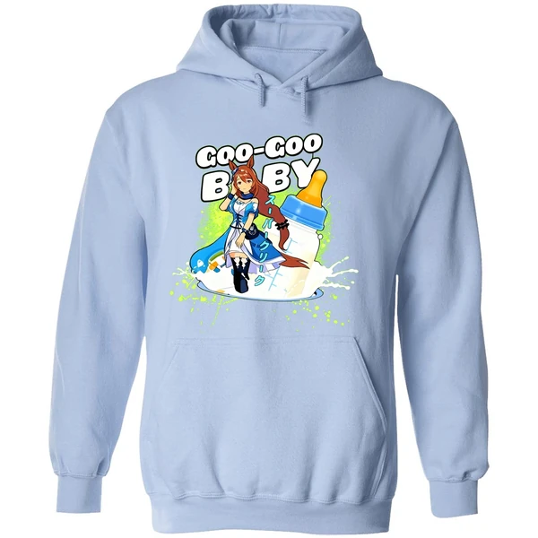 Super Creek Uma Musume Pretty Derby Goo Goo Baby Milk Bottle Hoodie - Image 4