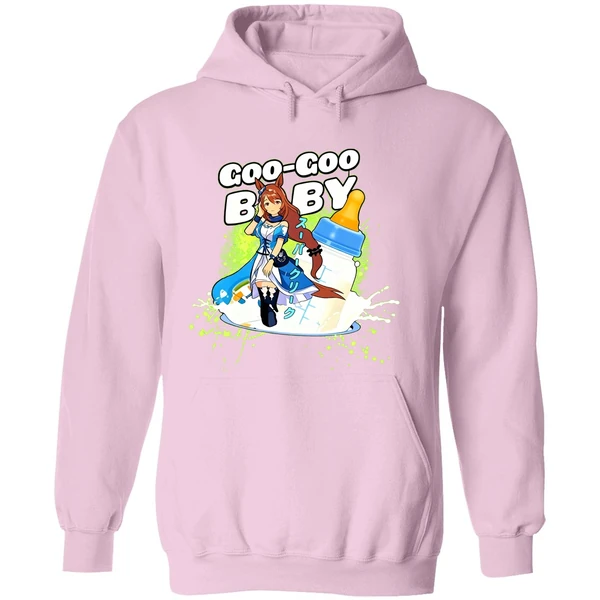 Super Creek Uma Musume Pretty Derby Goo Goo Baby Milk Bottle Hoodie - Image 5