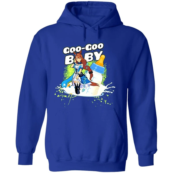 Super Creek Uma Musume Pretty Derby Goo Goo Baby Milk Bottle Hoodie - Image 7