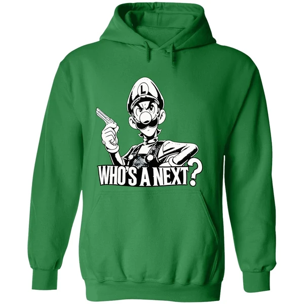 Super Luigi Whos A Next Hoodie - Image 2