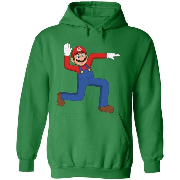 Super Mario Swastika Nazi Hoodie - Image 2