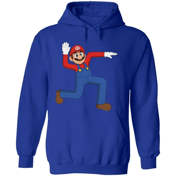 Super Mario Swastika Nazi Hoodie - Image 7