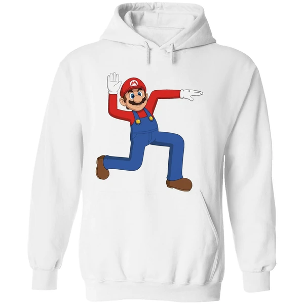 Super Mario Swastika Nazi Hoodie - Image 8