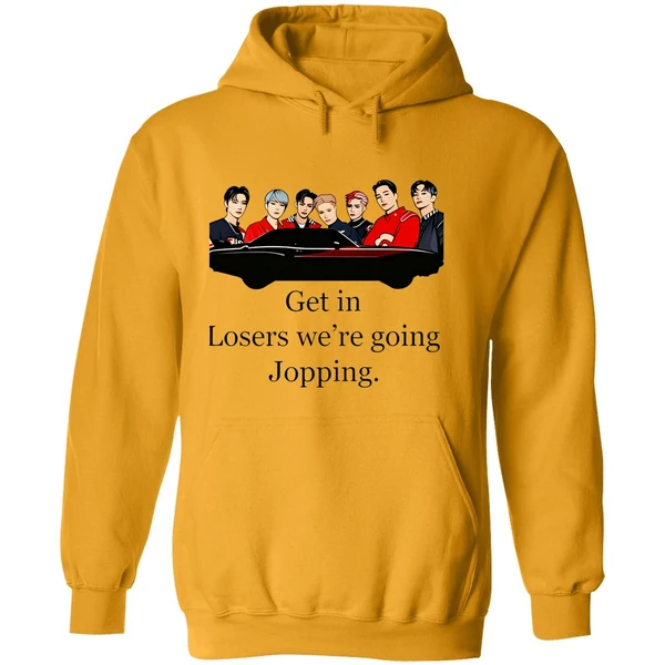 Superm Get In Loser Were Going Jopping Hoodie