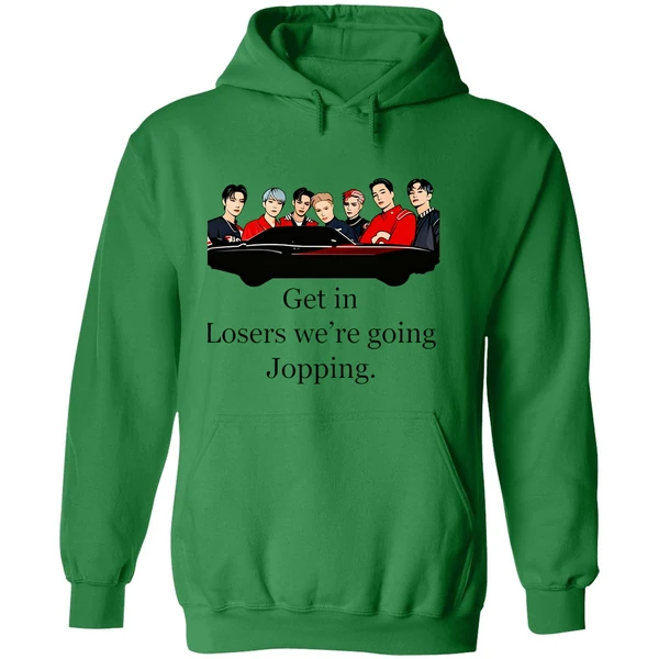 Superm Get In Loser Were Going Jopping Hoodie - Image 2