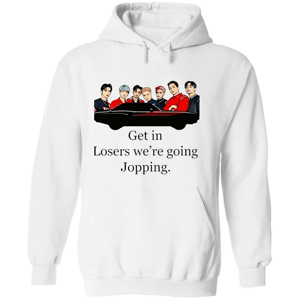 Superm Get In Loser Were Going Jopping Hoodie - Image 8