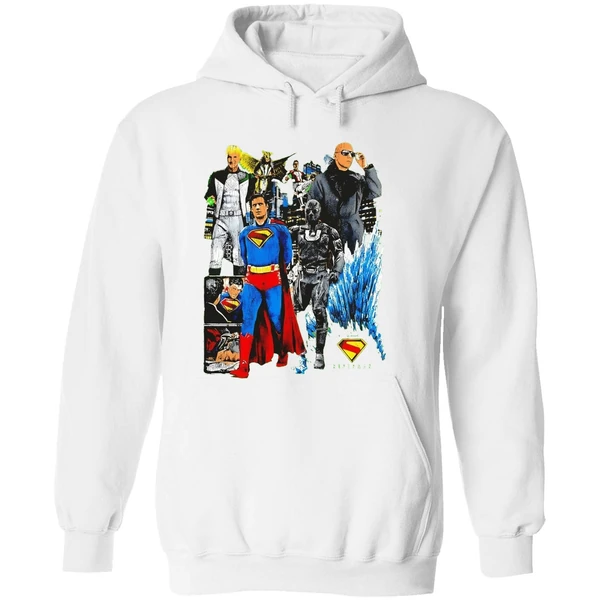 Superman Characters Movie Hoodie - Image 8