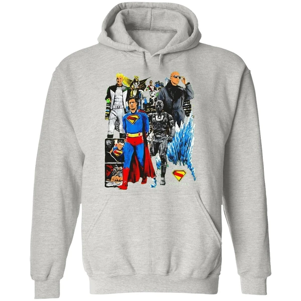 Superman Characters Movie Hoodie - Image 9