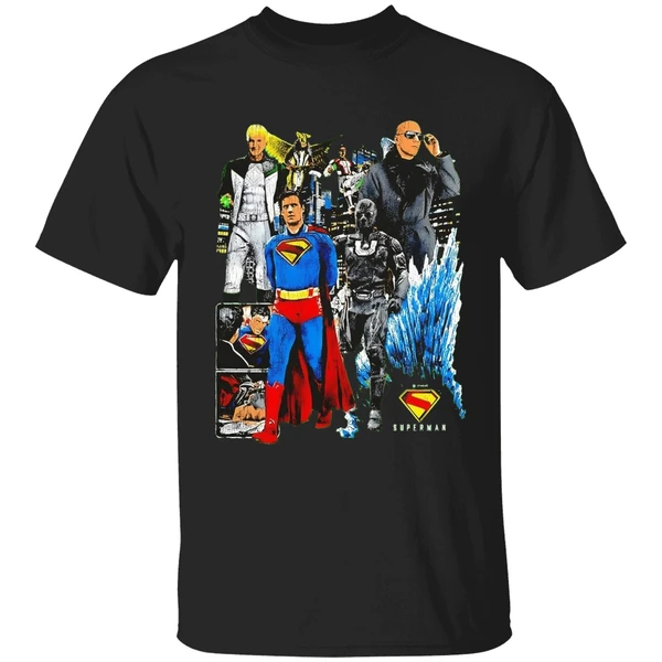 Superman Characters Movie Shirt