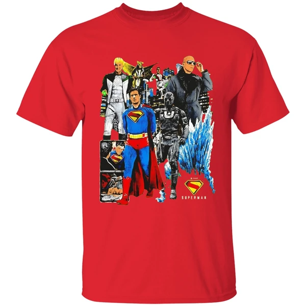 Superman Characters Movie Shirt - Image 7