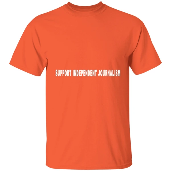 Support Independent Journalism Shirt - Image 6