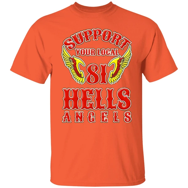 Support Your Local 81 Hells Angels Shirt - Image 5