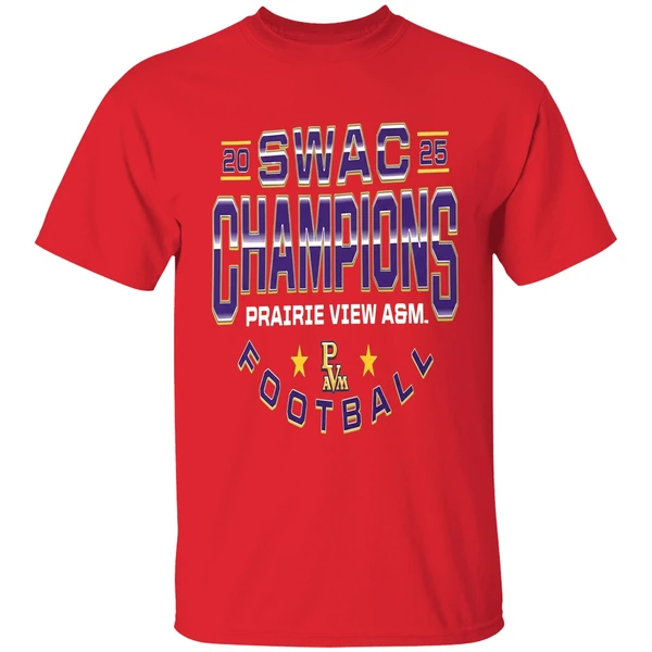 Swac Champions Prairie View Am Football 2025 Shirt - Image 7