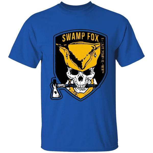 Swamp Fox Patch My Sweetheart Is Liberty Skull Shirt - Image 8