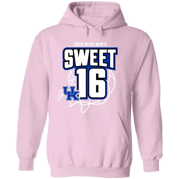 Sweet 16 Kentucky Wildcats Mens Basketball 2025 Ncaa Tournament March Madness Hoodie - Image 5