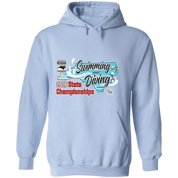 Swimming And Diving Nchsaa 2026 State Championships Hoodie - Image 4