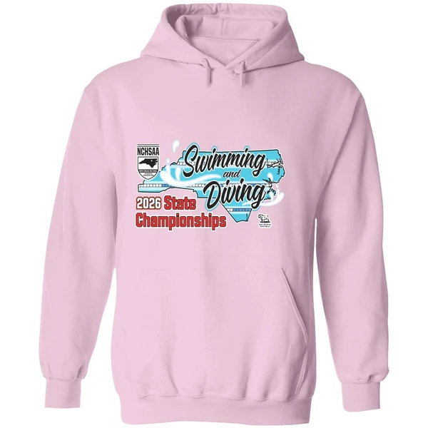 Swimming And Diving Nchsaa 2026 State Championships Hoodie - Image 5