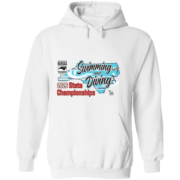 Swimming And Diving Nchsaa 2026 State Championships Hoodie - Image 8