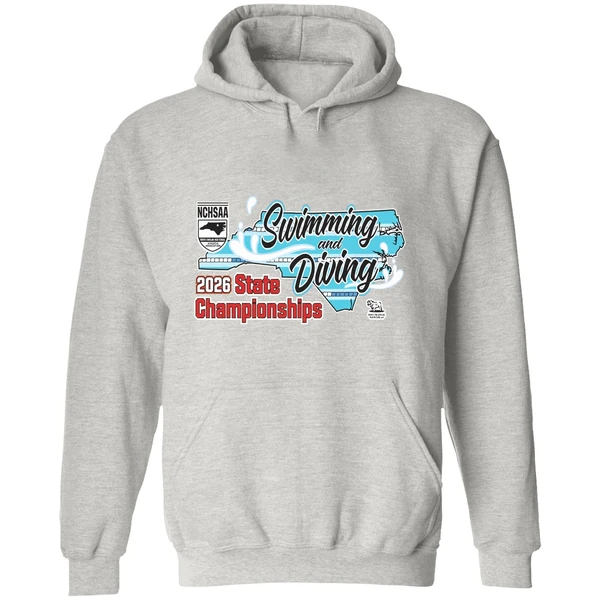 Swimming And Diving Nchsaa 2026 State Championships Hoodie - Image 9