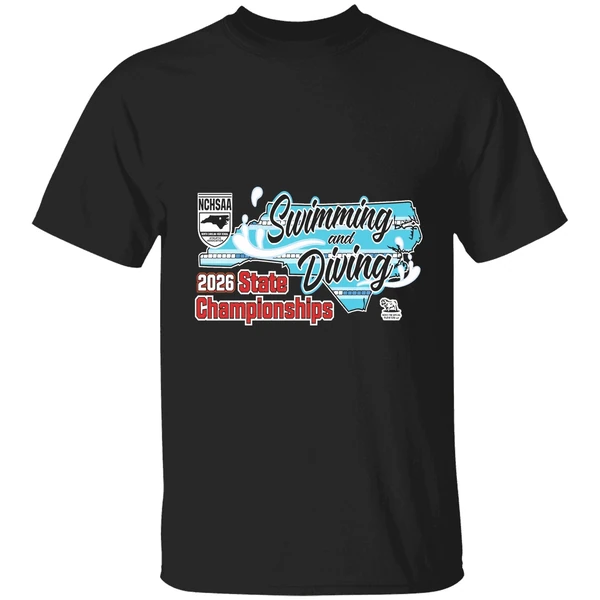 Swimming And Diving Nchsaa 2026 State Championships Shirt