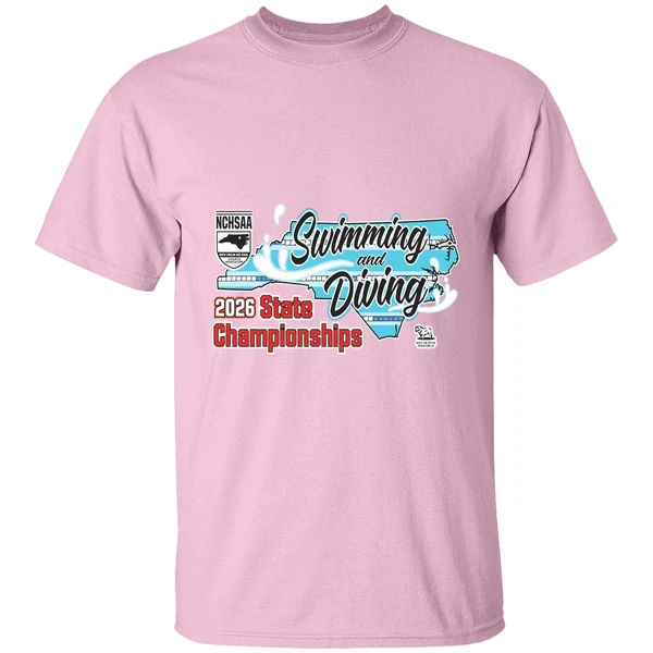 Swimming And Diving Nchsaa 2026 State Championships Shirt - Image 3