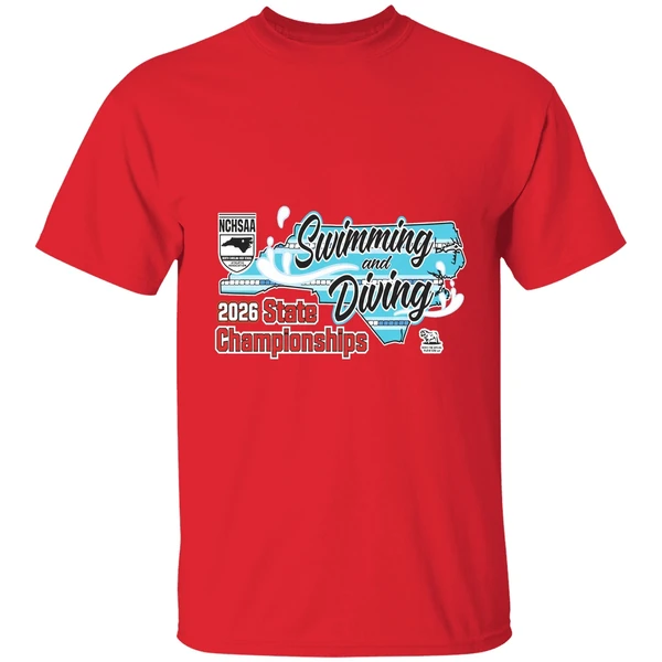 Swimming And Diving Nchsaa 2026 State Championships Shirt - Image 7