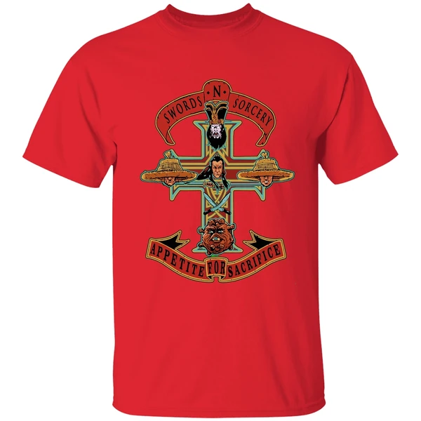 Swords N Sorcery Appetite For Sacrifice Shirt - Image 7