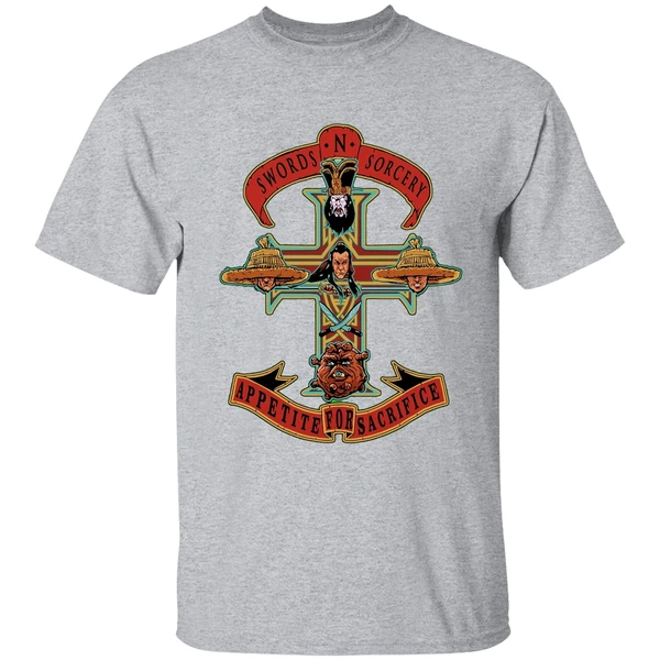 Swords N Sorcery Appetite For Sacrifice Shirt - Image 9