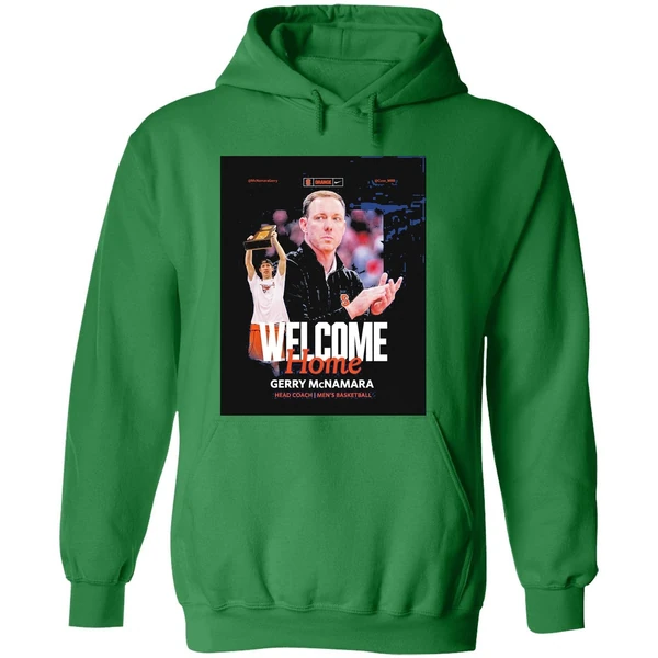 Syracuse Mens Basketball Welcome Home Gerry Mcnamara Head Coach Hoodie - Image 2