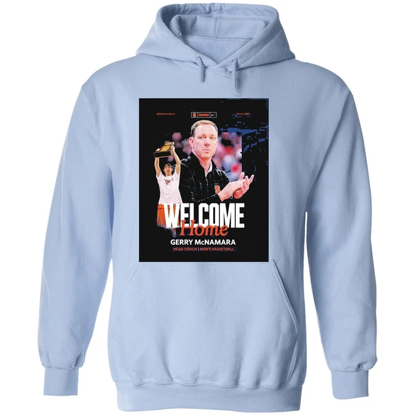 Syracuse Mens Basketball Welcome Home Gerry Mcnamara Head Coach Hoodie - Image 4