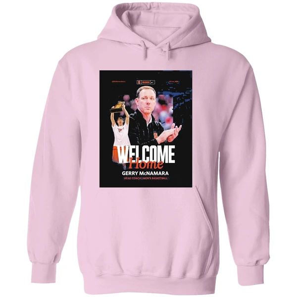 Syracuse Mens Basketball Welcome Home Gerry Mcnamara Head Coach Hoodie - Image 5