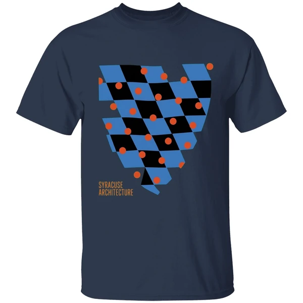 syracuse orange 2023 school of architecture shirt navy