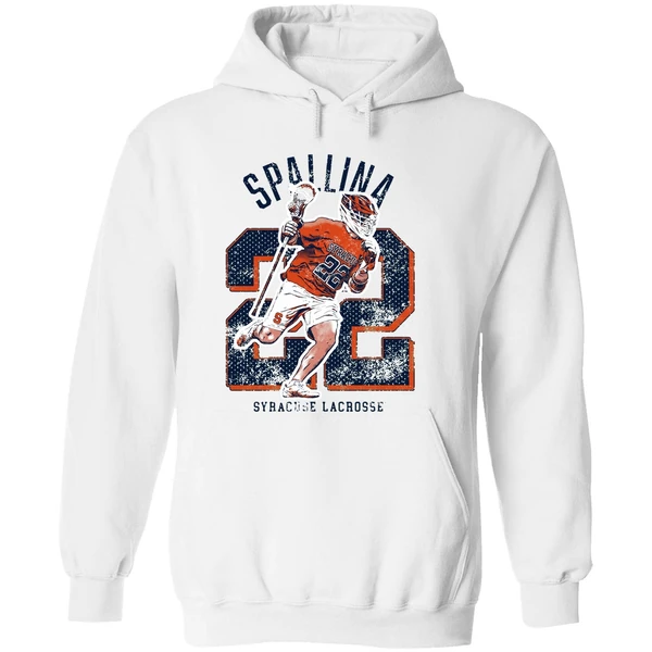 Syracuse Orange Lacrosse Joey Spallina 22 Hoodie - Image 8