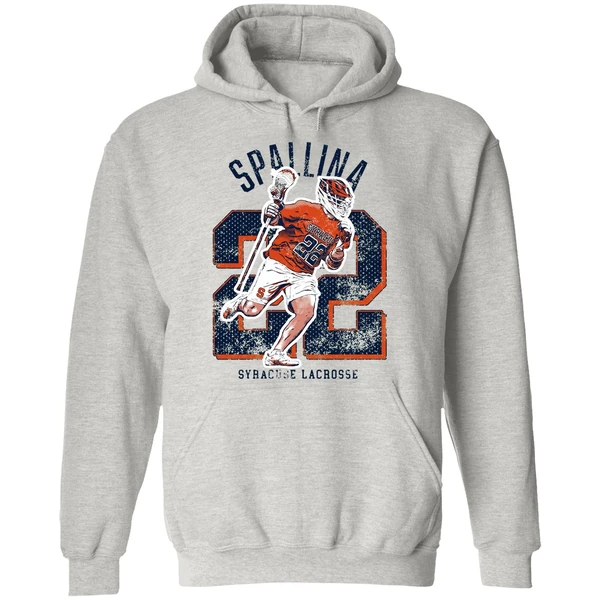 Syracuse Orange Lacrosse Joey Spallina 22 Hoodie - Image 9
