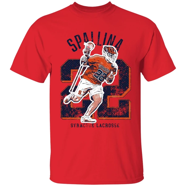 Syracuse Orange Lacrosse Joey Spallina 22 Shirt - Image 4