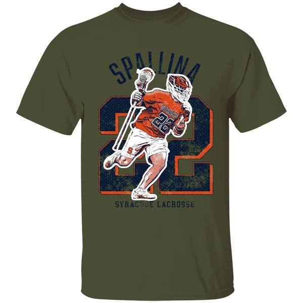 Syracuse Orange Lacrosse Joey Spallina 22 Shirt - Image 9