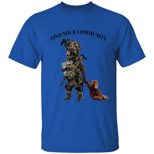 Tactical Punch The Monkey Find Your Community Shirt - Image 5