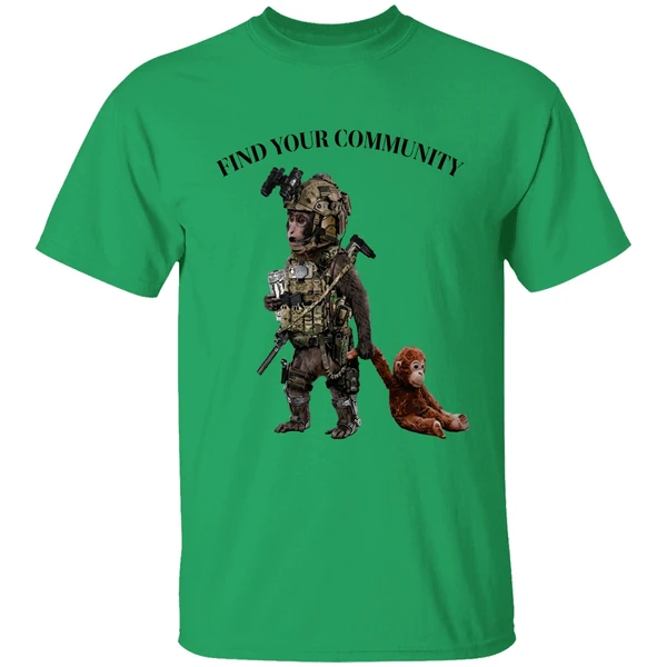 Tactical Punch The Monkey Find Your Community Shirt - Image 8