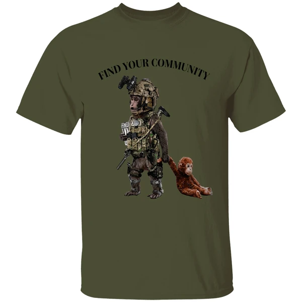Tactical Punch The Monkey Find Your Community Shirt - Image 9