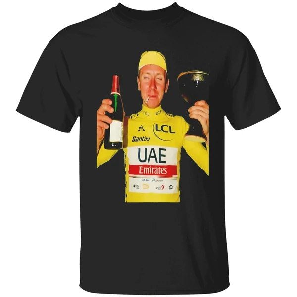 Tadej Pogacar 2025 Champion Smoking And Drink Beer Shirt