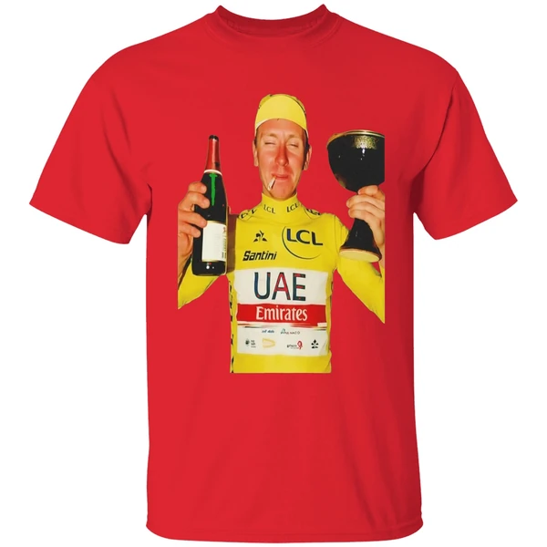 Tadej Pogacar 2025 Champion Smoking And Drink Beer Shirt - Image 7