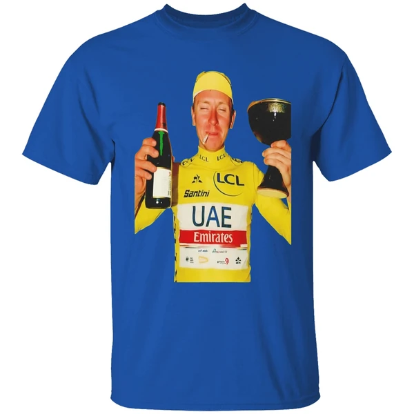 Tadej Pogacar 2025 Champion Smoking And Drink Beer Shirt - Image 8