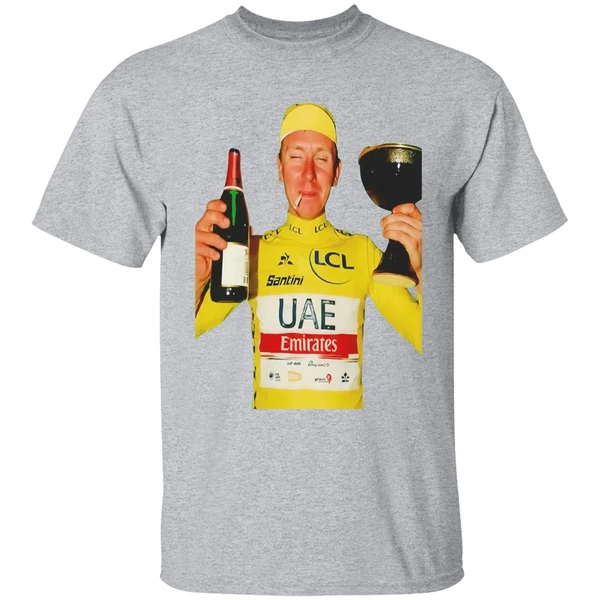 Tadej Pogacar 2025 Champion Smoking And Drink Beer Shirt - Image 9
