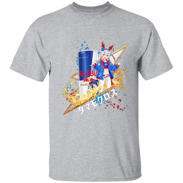 Tamamo Cross Uma Musume Red Bull Energy Drink Mashup Shirt - Image 9